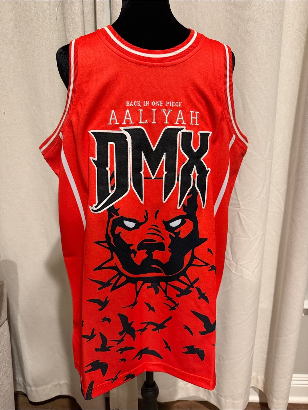 Aaliyah DMX Red Graphic men’s jersey Tank Top